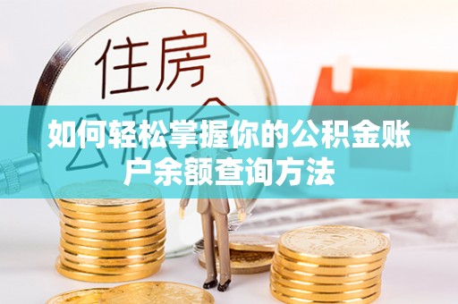 罗湖如何轻松掌握你的公积金账户余额查询方法