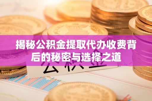 罗湖揭秘公积金提取代办收费背后的秘密与选择之道